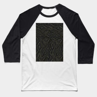 African Print Pattern Baseball T-Shirt